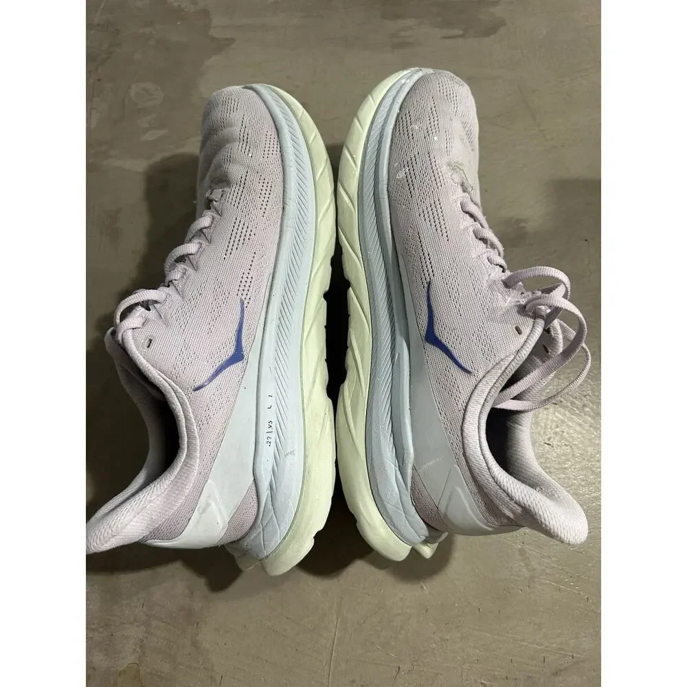 Hoka One One Shoes Womens Size 8B Mach 4 Orchid Running Sneakers 1113529 OHIB